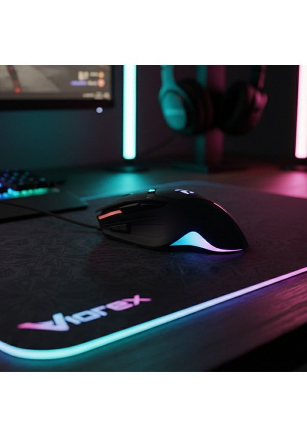 MJIUE G402 RGB aydınlatmalı 7200 DPI kablolu gaming oyuncu mouse siyah tasarım - Gaming RGB Oyuncu - MJIUE